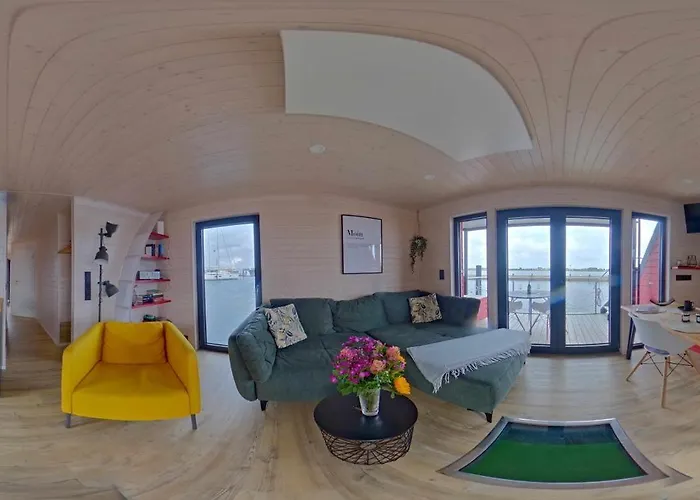 Πλωτό κατάλυμα Inselblume 86 - Luxus-hausboot Am Yachthafen Burgstaaken