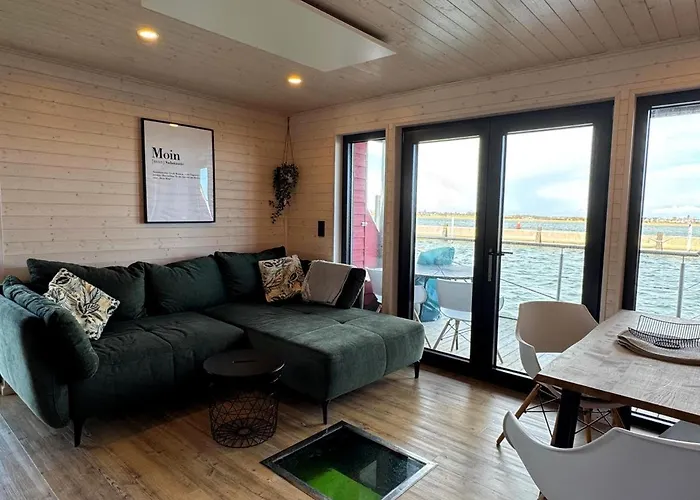 Inselblume 86 - Luxus-hausboot Am Yachthafen Burgstaaken * Burgtiefe auf Fehmarn